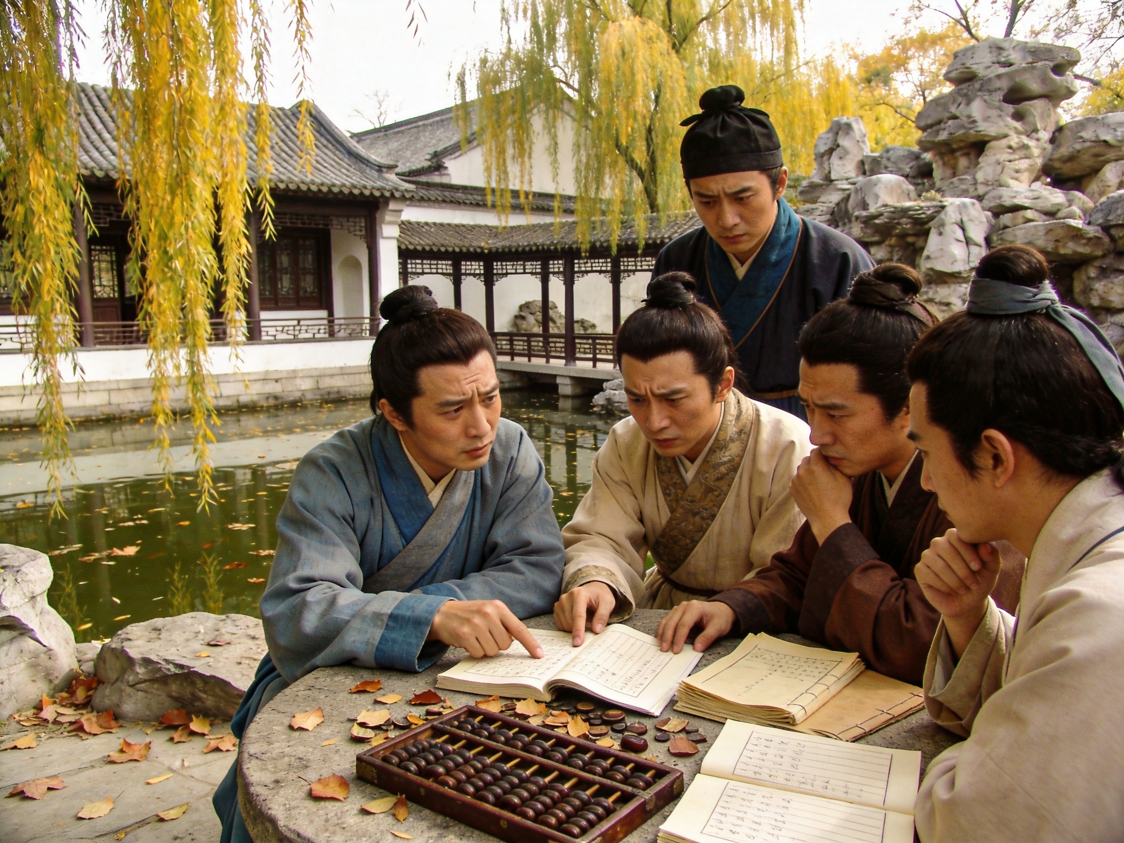 《红楼梦·大观园金融风暴》海报